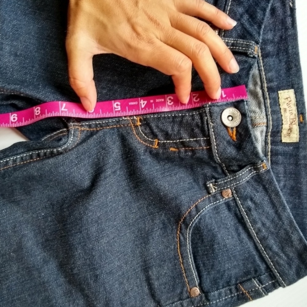 PARIS BLUES darkwash denim Bermuda shorts - Picture 6 of 6